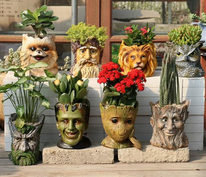 Cartoon Flower Pots