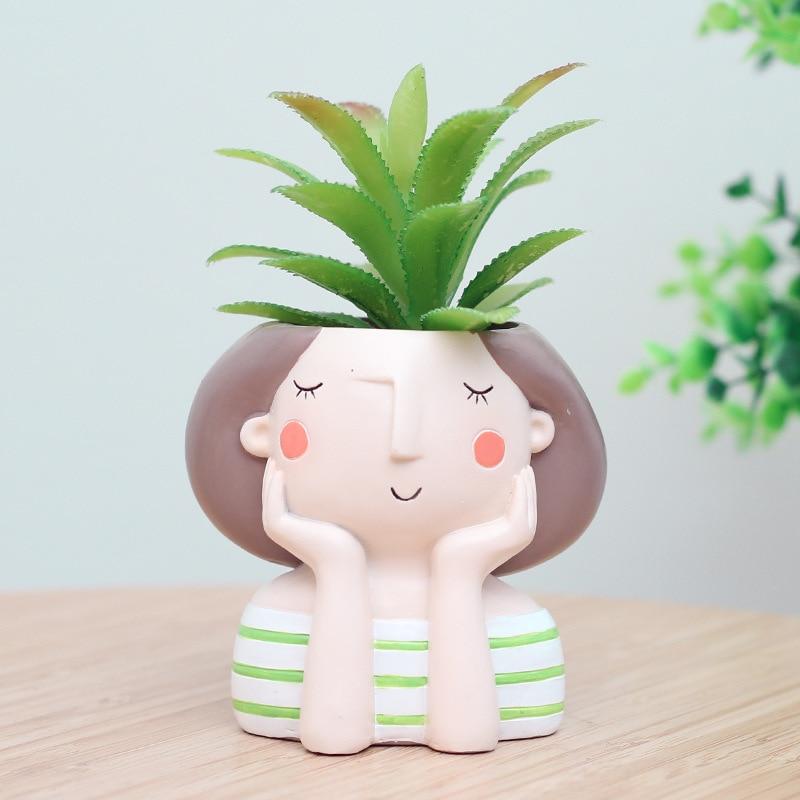 Dreamy Girl Flower Pots