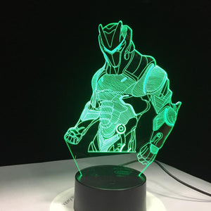 Game Series Default Skin 3D Lights Table Lamp