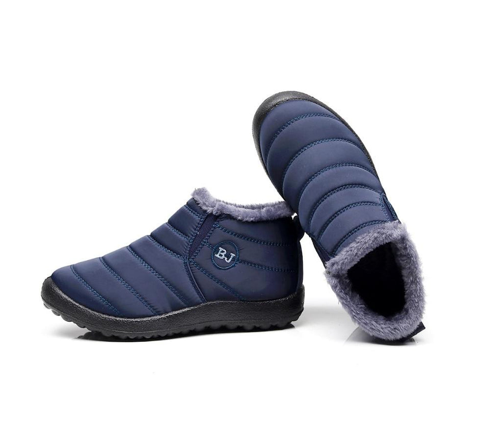 Winter Ankle Fur Waterproof Shoes