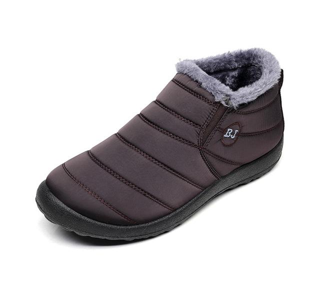 Winter Ankle Fur Waterproof Shoes