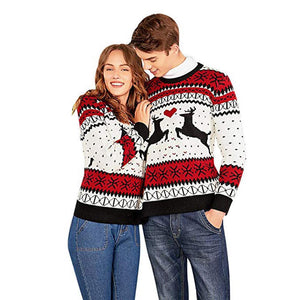 Couples Two Person Sweater Christmas