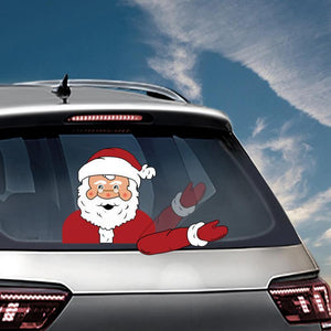 Christmas Santa Claus Car Sticker Decal