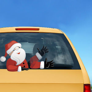 Christmas Santa Claus Car Sticker Decal