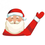 Christmas Santa Claus Car Sticker Decal