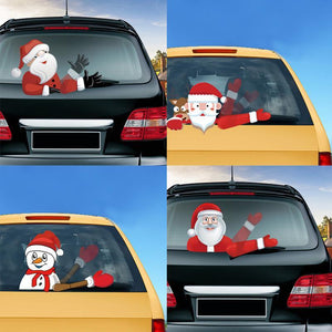 Christmas Santa Claus Car Sticker Decal