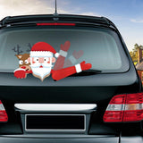 Christmas Santa Claus Car Sticker Decal