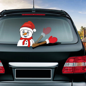 Christmas Santa Claus Car Sticker Decal