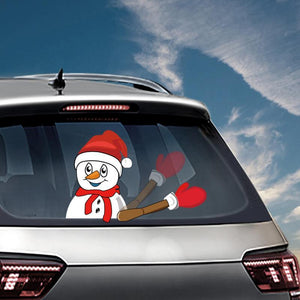 Christmas Santa Claus Car Sticker Decal