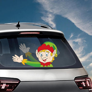 Christmas Santa Claus Car Sticker Decal