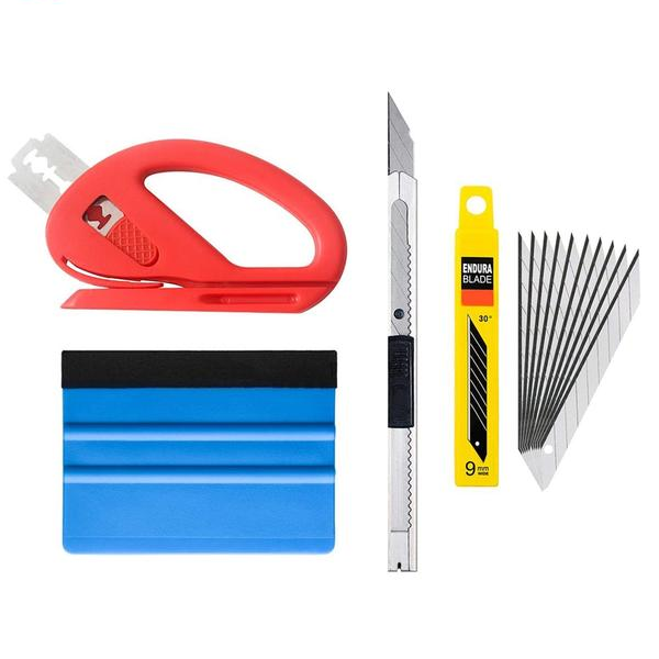 3D Carbon Fiber Waterproof Car Wrap Tools