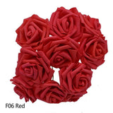 Colorful Artificial Rose Flowers - Weddings, Birthdays, Parties, Home